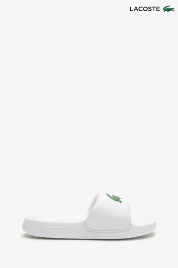 Lacoste logo White Serve 1.0 Sandals (T57468) | £40