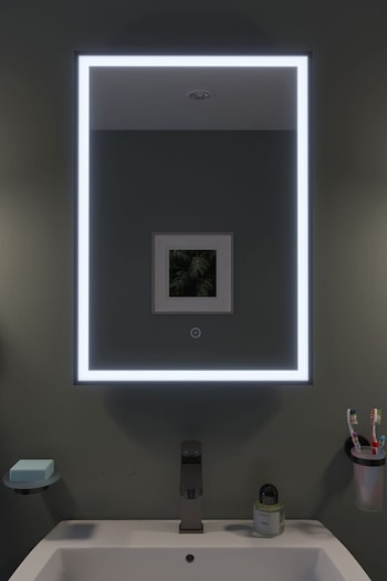 Croydex Black Burley LED Frame Mirror (T57557) | £209