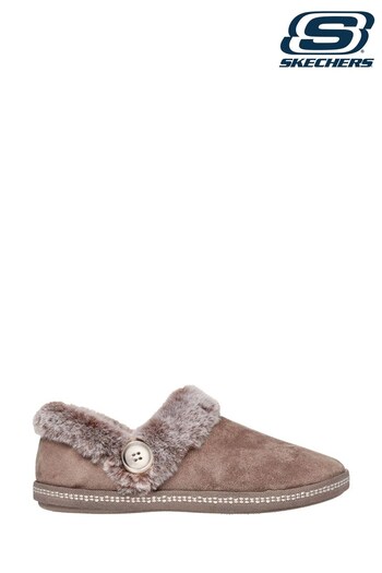 Skechers ganador Brown Cosy Campfire Fresh Toast Womens Slippers (T57578) | £42