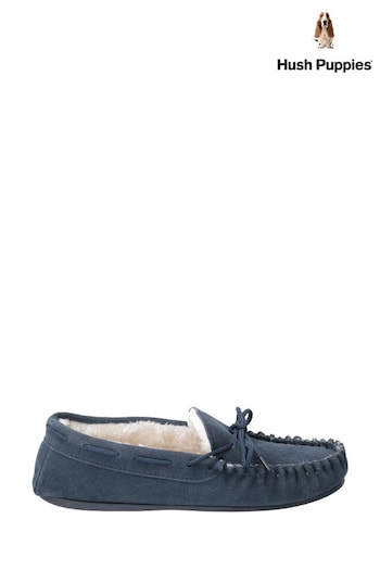 Hush Puppies Blue Allie Slippers (T57712) | £38