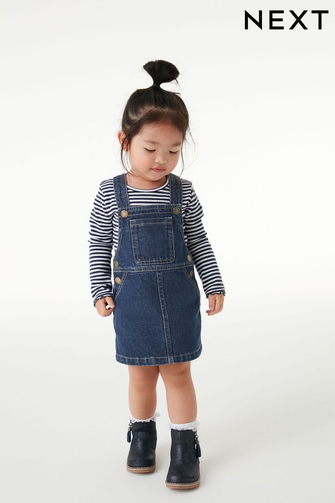 Next girls dungaree new arrivals dress