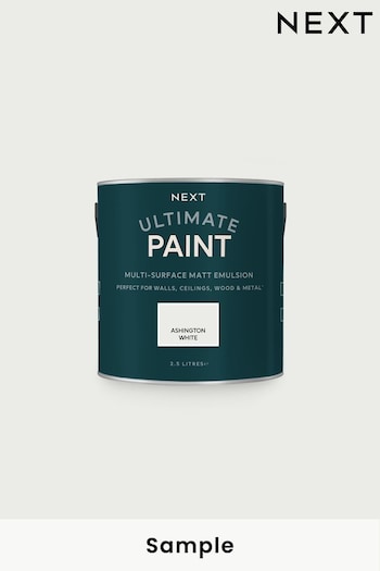 Ashington White Next Ultimate® Multi-Surface Peel & Stick Sample Paint (T57947) | £1