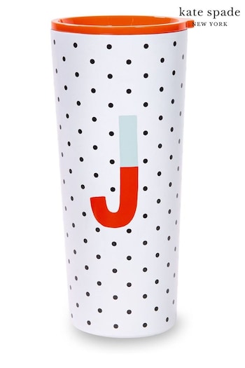 kate spade new york Initial Sparks Of Joy Stainless Steel Tumbler (T58125) | £25