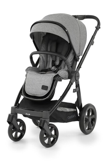 BabyStyle Moon Grey Oyster 3 Stroller on Gun Metal Chassis (T58859) | £559