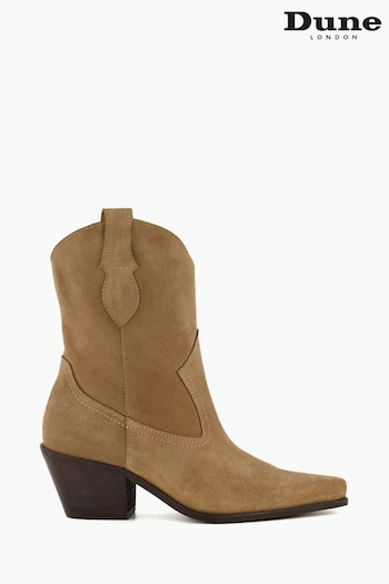 Dune London Pardner Pull On Western Boots (T59373) | £160