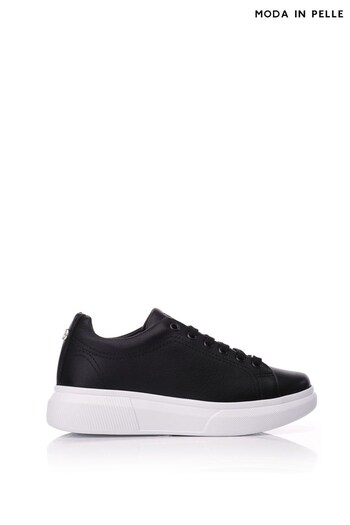 Moda In Pelle Mid Slab Lace-Up Trainers (T59391) | £109