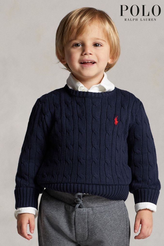 Ralph lauren collared jumper hotsell