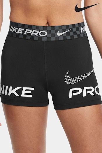 Nike Black Pro Dri-FIT 3-Inch Shorts (T59800) | £38