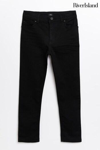 River Island Black Boys Skinny Jeans (T59834) | £16