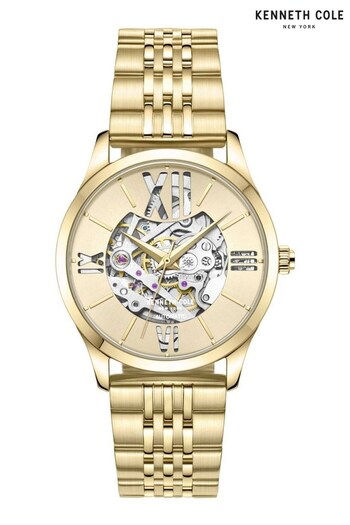 Kenneth Cole foi Ladies Gold Tone Automatic Watch (T60204) | £199