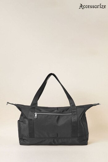 Accessorize Weekend Black Bag with Recycled Nylon (T60264) | £38