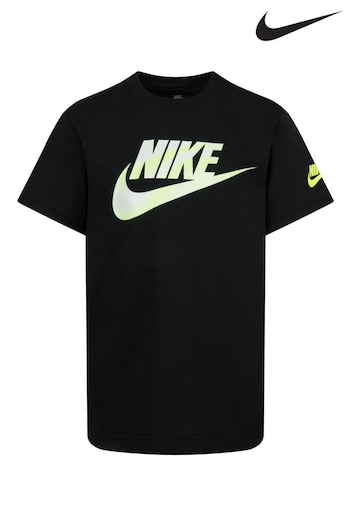 Nike LOYAL Black Futura Little Kids T-Shirt (T60396) | £18