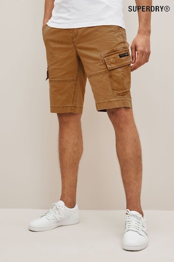 Brown Superdry Vintage Core Cargo Shorts shift (T60401) | £50