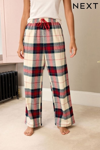 Red Check Flannel Pyjama Bottoms (T60541) | £18