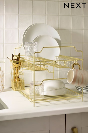 Gold Two Tier Drainer (T60661) | £32