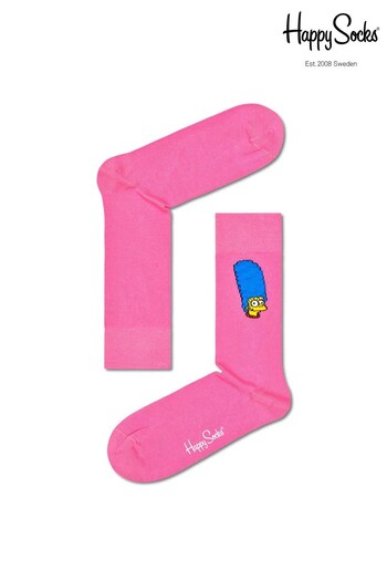 Happy Socks Pink Marge Socks (T60796) | £14
