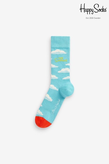 Happy Socks Blue Clouds Socks (T60799) | £14