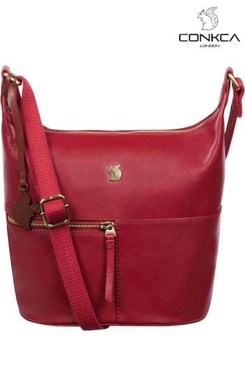 Conkca Little Kristin Leather Shoulder Bag (T60809) | £66