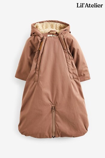 Baby Unisex Hooded Rainproof Outdoor Sleepsuit (T61063) | £66