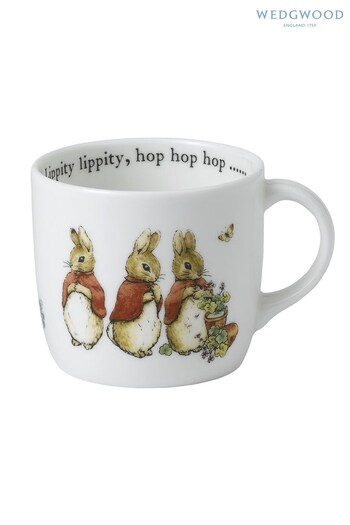 Wedgwood White Flopsy Mopsy Cottontail Mug (T61279) | £20