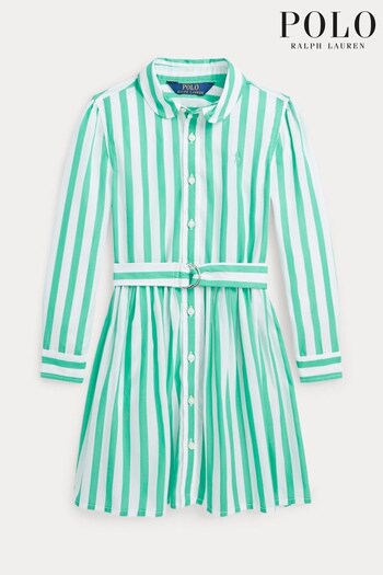 Polo Ralph Lauren Green Shirt Dress (T61802) | £115 - £125