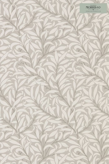 Morris & Co. Natural Pure Willow Bough Wallpaper Wallpaper (T62081) | £105