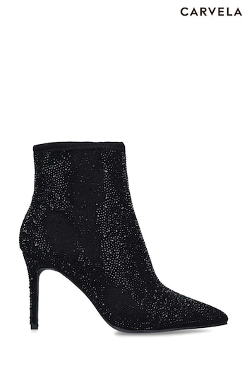 Carvela Black Lovebird Bootie Nero Boots (T62351) | £169
