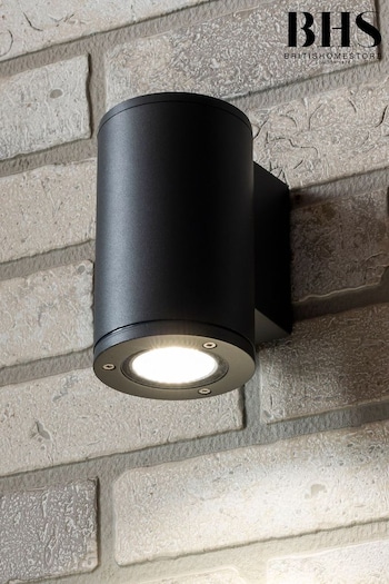 BHS Black Mizar Up/Down Wall Outdoor Light (T62541) | £40