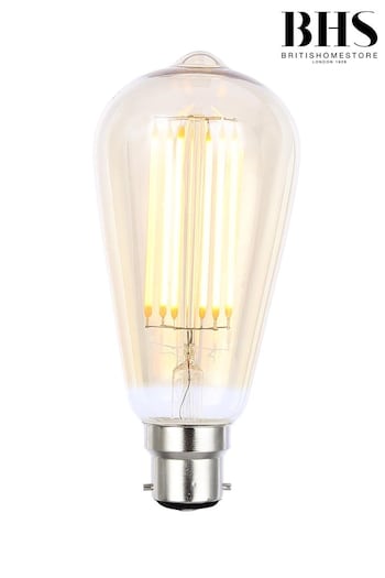 BHS Set of 2 6W LED Vintage Filament Lamp (T62572) | £16