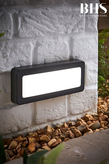 BHS Black Breez Opal Brick Outdoor Light (T62588) | £20