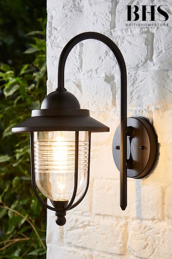 BHS Black Eris Fisherman's Lantern Outdoor Light (T62630) | £32