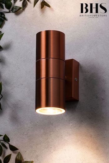 BHS Copper Leto 2 Spotlight Outdoor Light (T62633) | £25