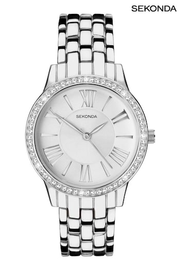 Sekonda Ladies Silver Tone Watch (T62671) | £69.99