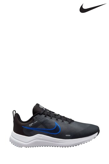 Nike door Blue/Black Downshifter 12 Running Trainers (T62971) | £65