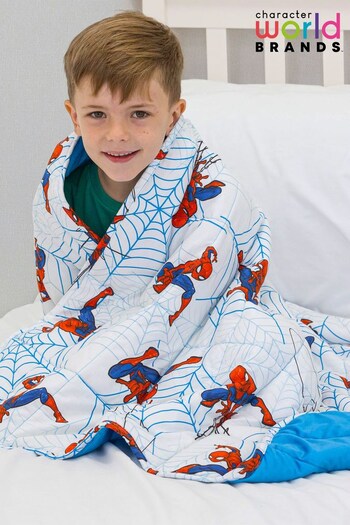 Character World Multi Spider-Man Webmaster Weighted Blanket (T63129) | £55
