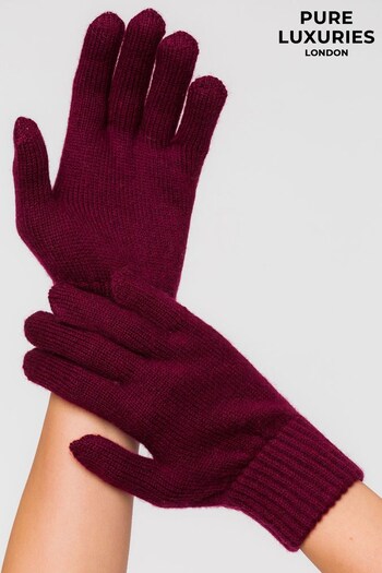 Pure Luxuries London Windermere Cashmere And Merino Wool Gloves (T63271) | £32