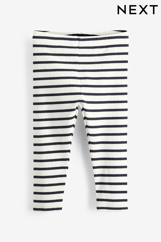 Black and white deals striped leggings kids