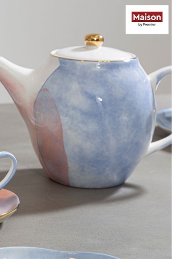 Maison by Premier Colour Of Paradise Teapot Hand Painted Porcelain (T65056) | £26