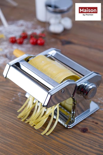 Maison by Premier Silver Multi Pasta Maker Set (T65172) | £60