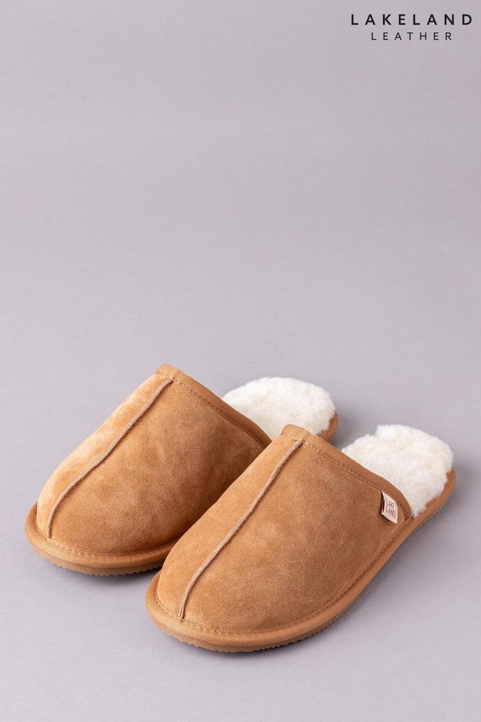 Mens sheepskin mule slippers outlet