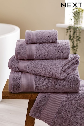 Dark Mauve Purple Egyptian Cotton Towel (T65754) | £5 - £26