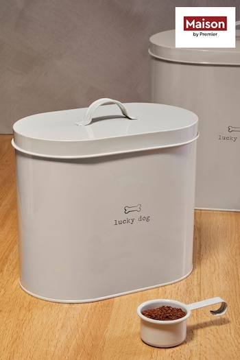 Maison by Premier Natural Adore Pets Bin With Spoon (T65795) | £28