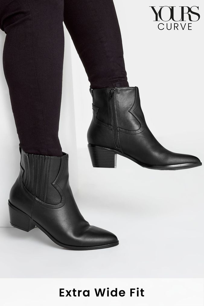 Yours clothing outlet ankle boots