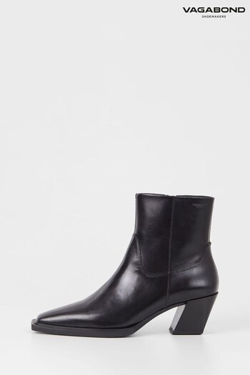 Vagabond Shoemakers Alina Western Black Boots (T66331) | £155