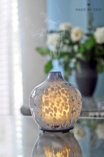 Made by Zen Mercura Grey Glass Aroma Diffuser with Ambient Light (T66419) | £64