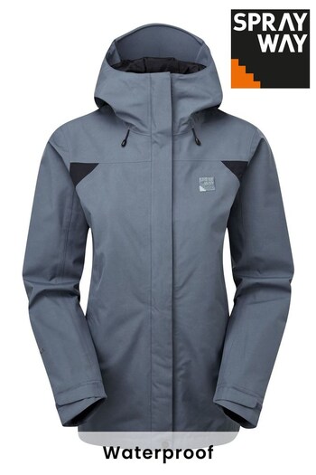 Sprayway Grey Reaction Long Waterproof Jacket (T66510) | £200