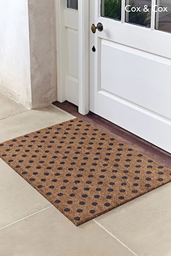 Cox & Cox Natural Dotty Large Doormat (T66614) | £30