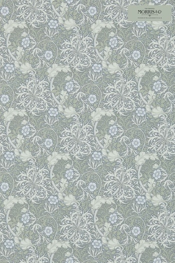 Morris & Co. Silver Seaweed Wallpaper Wallpaper (T67887) | £126