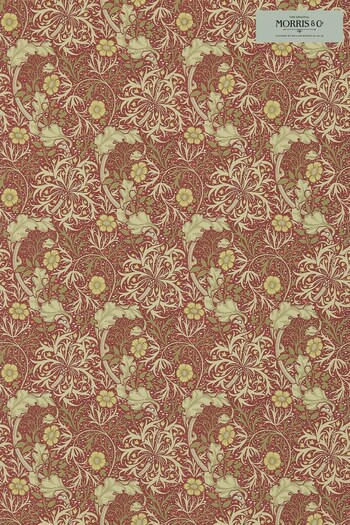 Morris & Co. Orange Seaweed Wallpaper Wallpaper (T67888) | £126