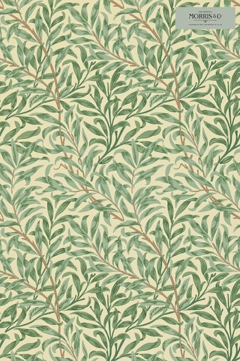 Morris & Co. Green Willow Boughs Wallpaper Wallpaper (T67889) | £105
